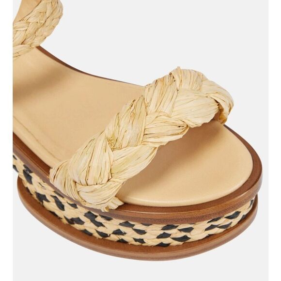 Gabriela Hearst Michael raffia sandals NWB Size 36/6 - Picture 5 of 12